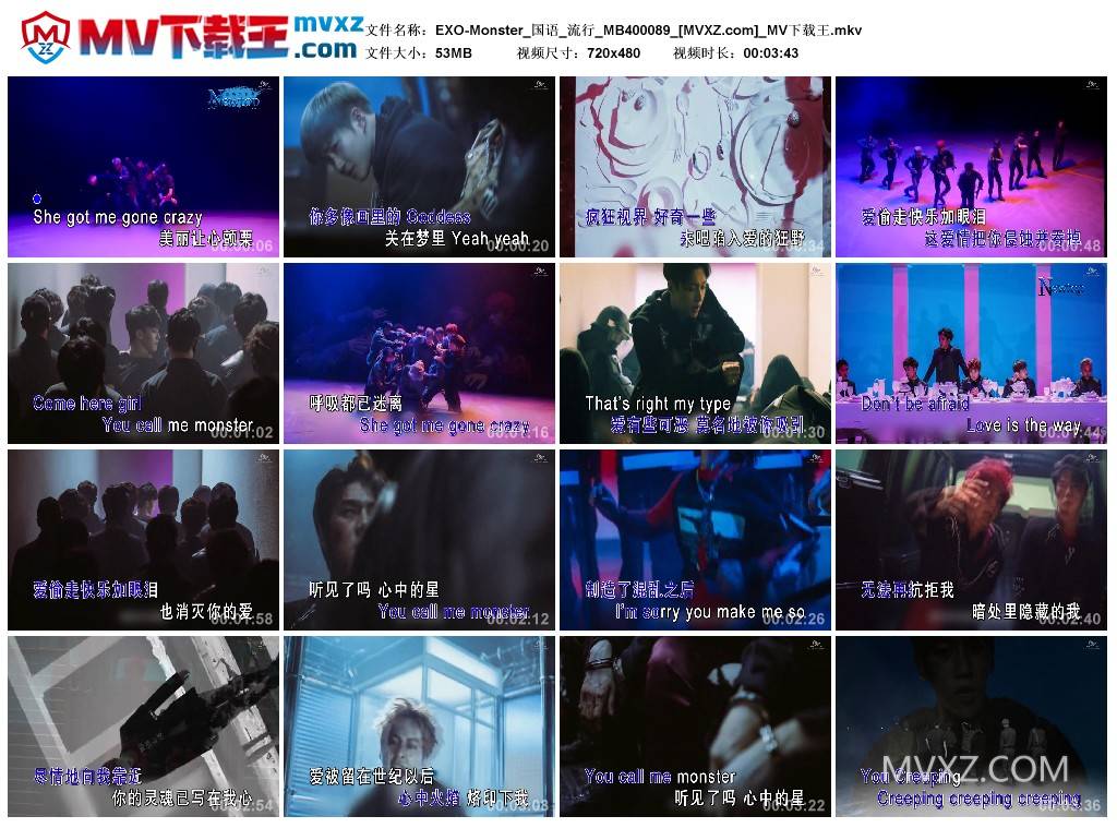 EXO-Monster_国语_流行_MB400089